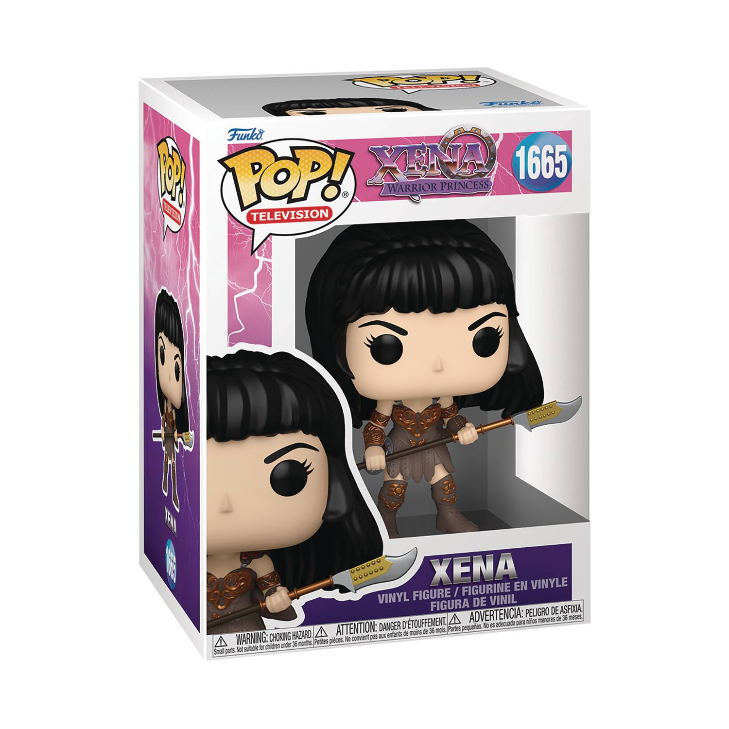 Xena Warrior Princess Action Figure with Spear - Collectible TV Show Character for Fans & Display - Perfect for Cosplay, Gifts, and Themed Decor