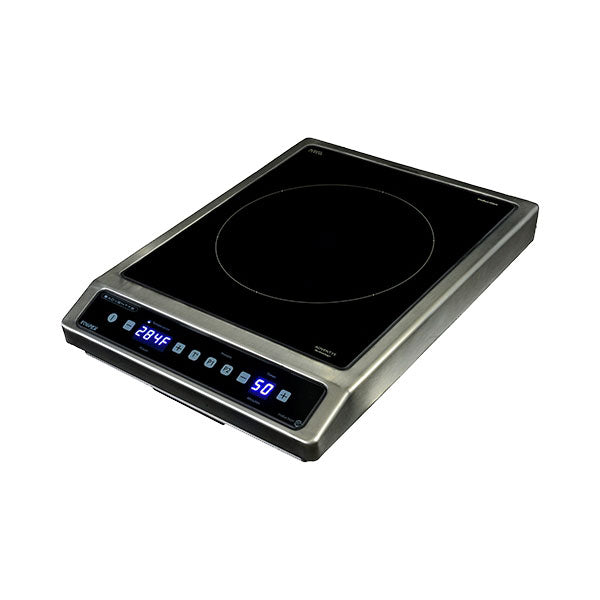 Equipex BRIC3000 Commercial Countertop Induction Range - Single Burner Electric Cooktop for Restaurants, Food Trucks & Home Kitchens
