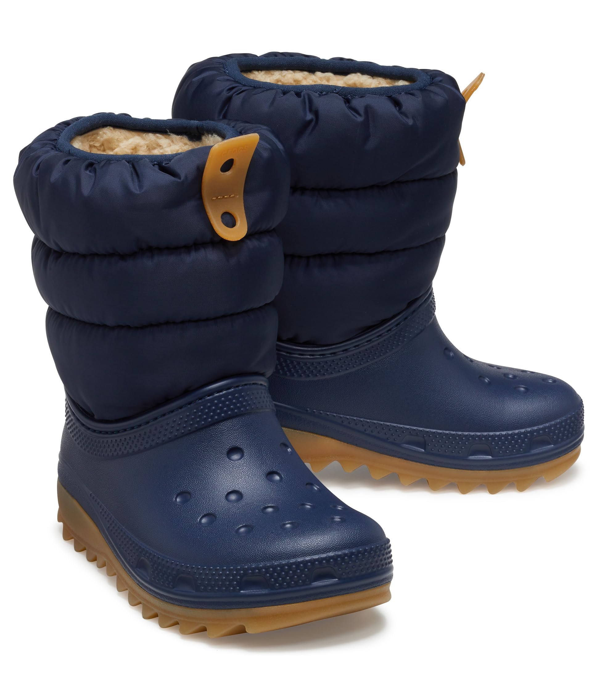 Crocs Unisex-Child Classic Neo Puff Boot for Kids - Waterproof Winter Snow Boots for Toddlers & Big Kids | Perfect for Snow Play, Outdoor Adventures & Cold Weather Activities