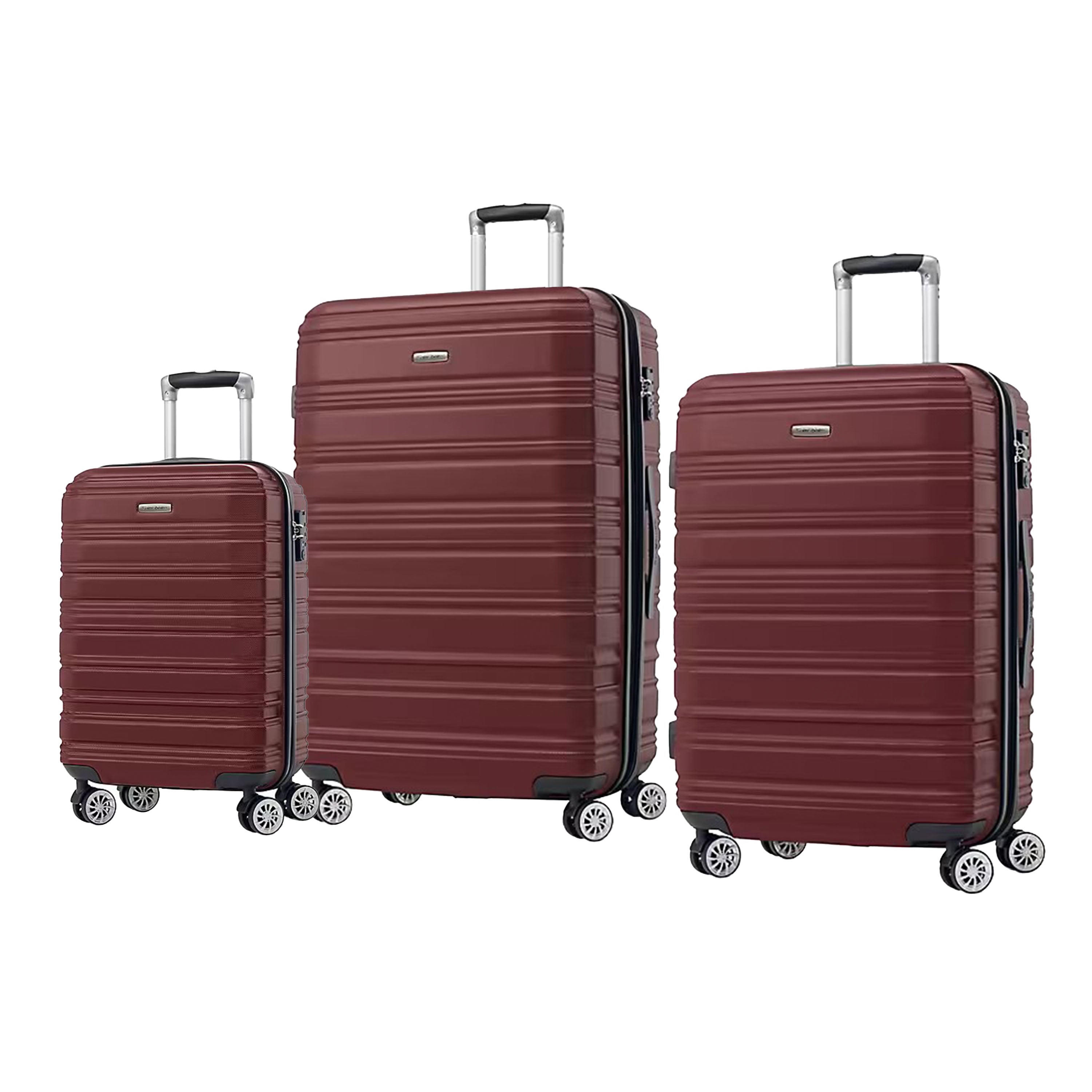 Samsonite Rhapsody 360 Spinner 3-Piece Luggage Set - Lightweight Expandable Suitcase with 360° Wheels for Business Travel & Family Vacations