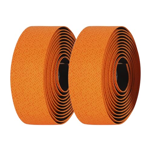 Orange V-shaped pattern