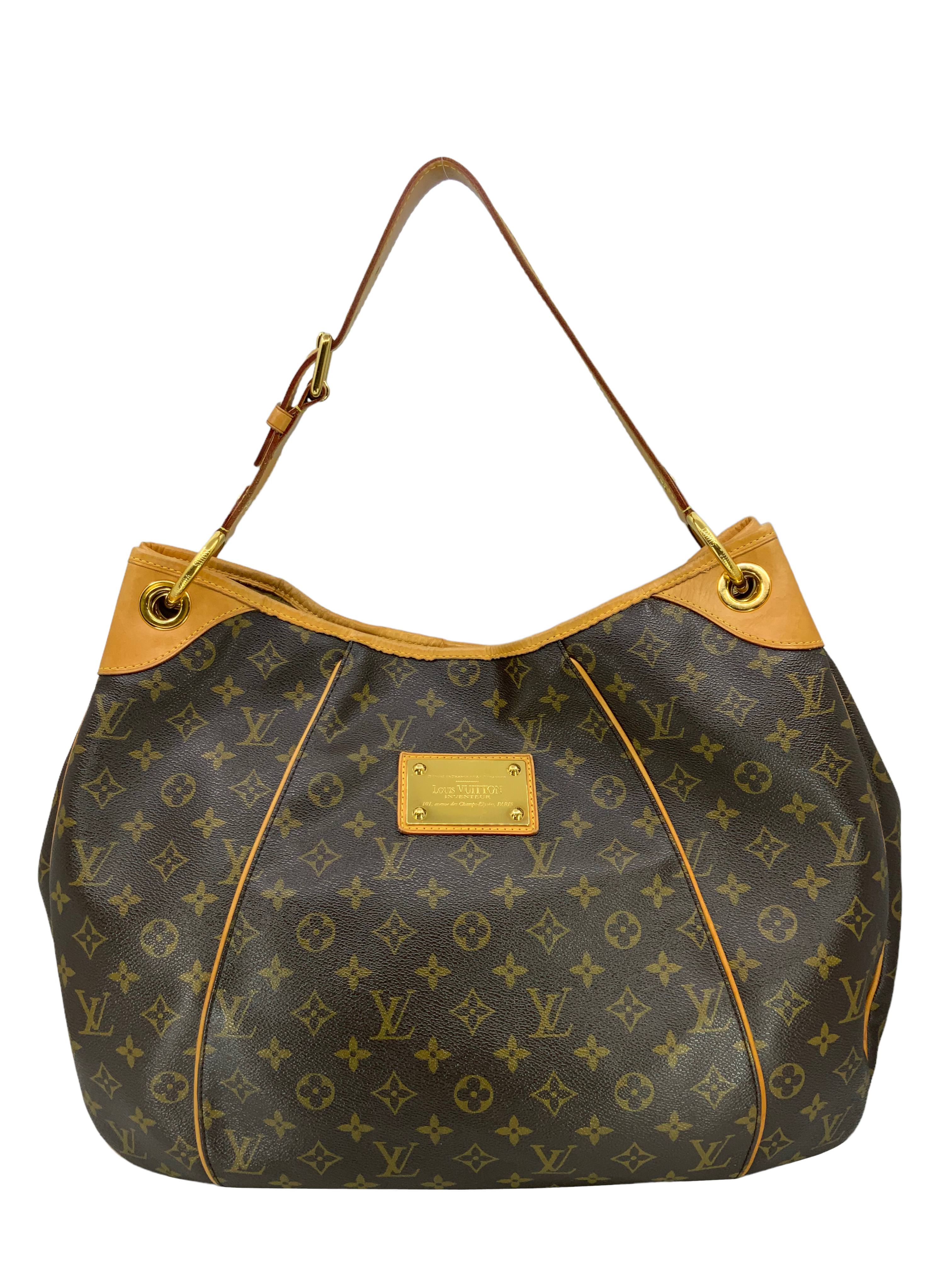 Authentic Louis Vuitton Monogram Canvas Galliera GM Handbag - Luxury Shoulder Tote for Women, Perfect for Work, Travel & Everyday Use
