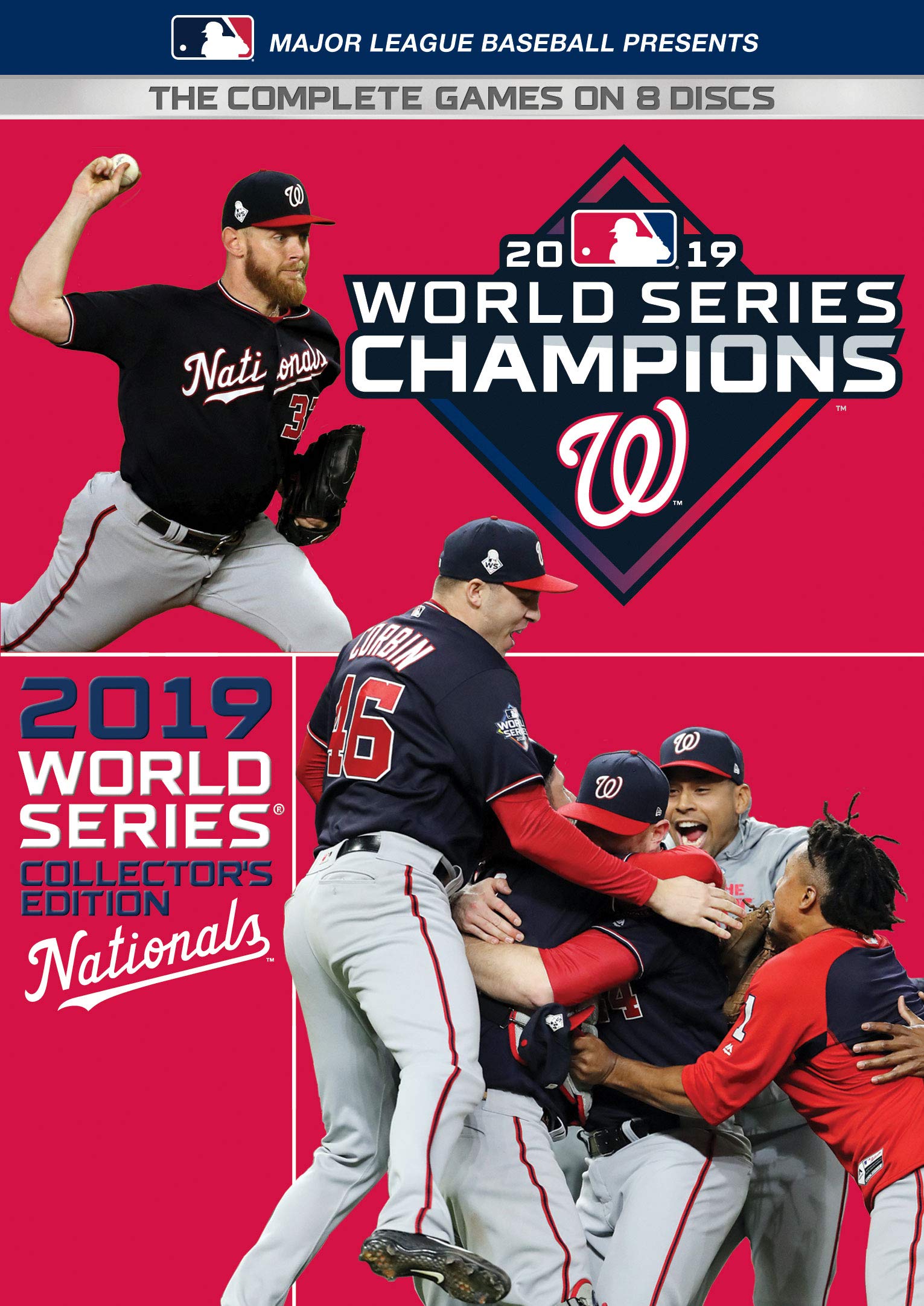2019 World Series Champions Washington Nationals Baseball Jersey - Official MLB Merchandise for Fans & Collectors | Perfect for Games, Tailgating & Sports Memorabilia Display