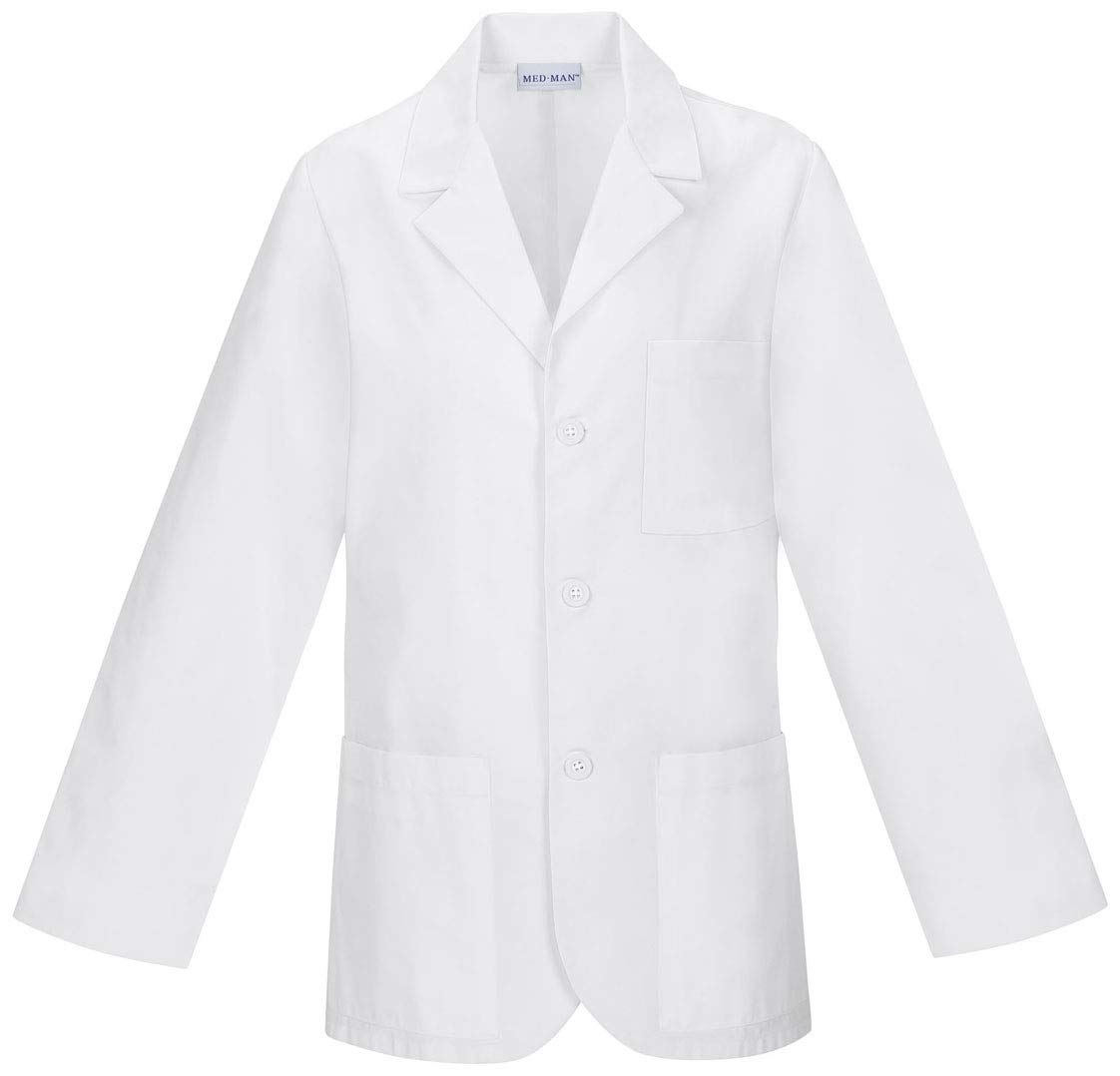 Med-Man Professional Men's Scrubs Lab Coat 31