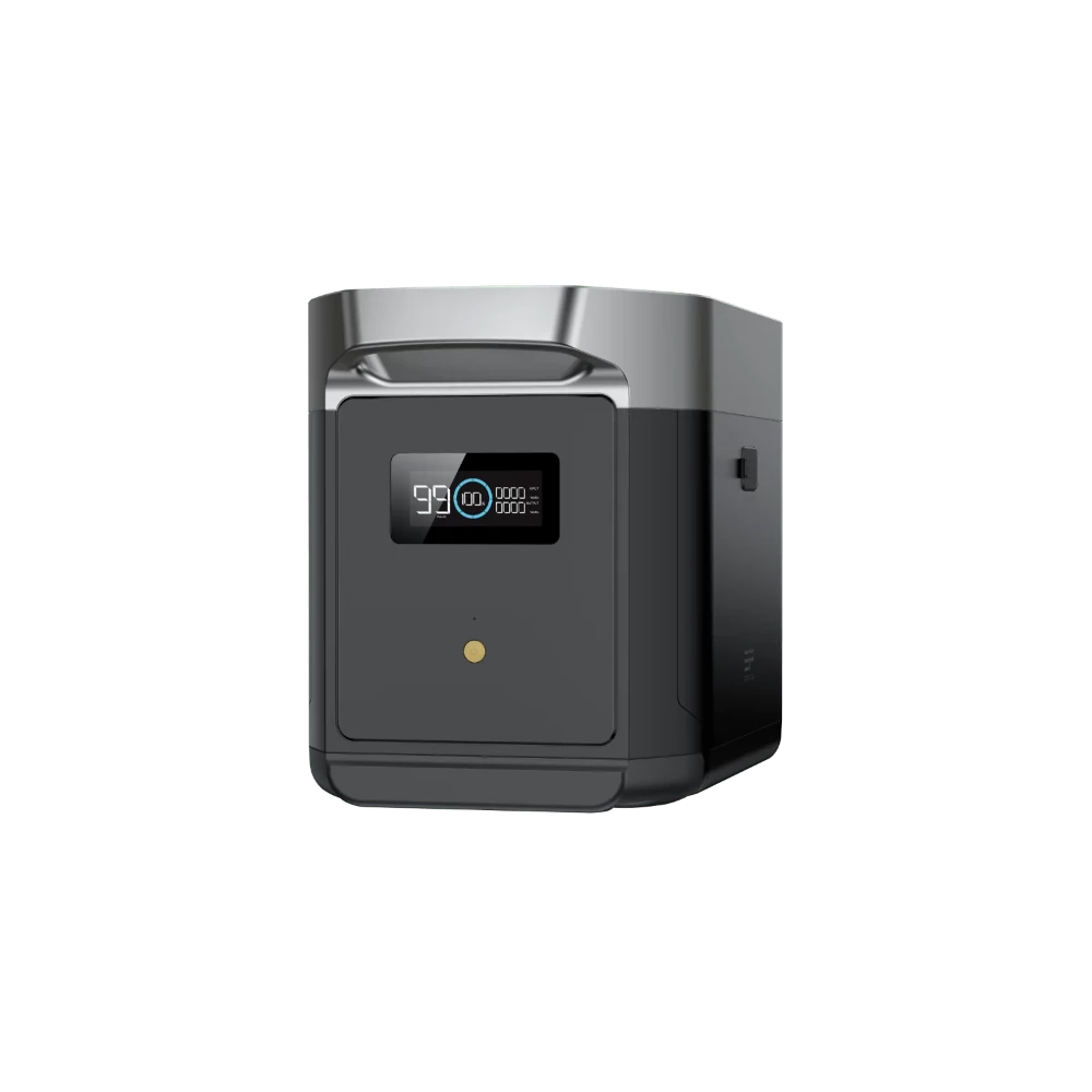 EcoFlow DELTA 2 Max Portable Power Station with Smart Extra Battery - Solar Generator for Camping, RV, Home Backup & Emergency Power Supply