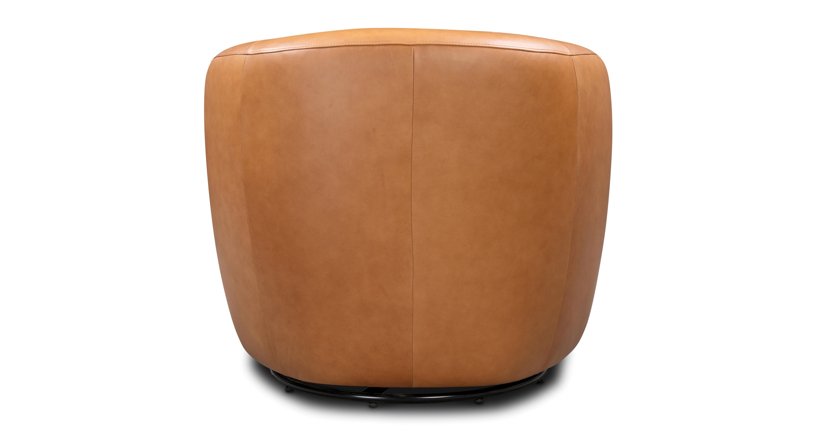 Premium Alma Leather Swivel Chair - 360° Rotating Office Chair with Adjustable Height - Perfect for Home Office, Conference Rooms & Executive Workspaces