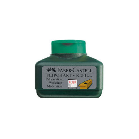 Faber-Castell 1538 Flipchart Marker Refill - 12 Pack, Assorted Colors, Non-Toxic, Water-Based Ink - Perfect for Office Presentations, Classroom Teaching & Whiteboard Marking