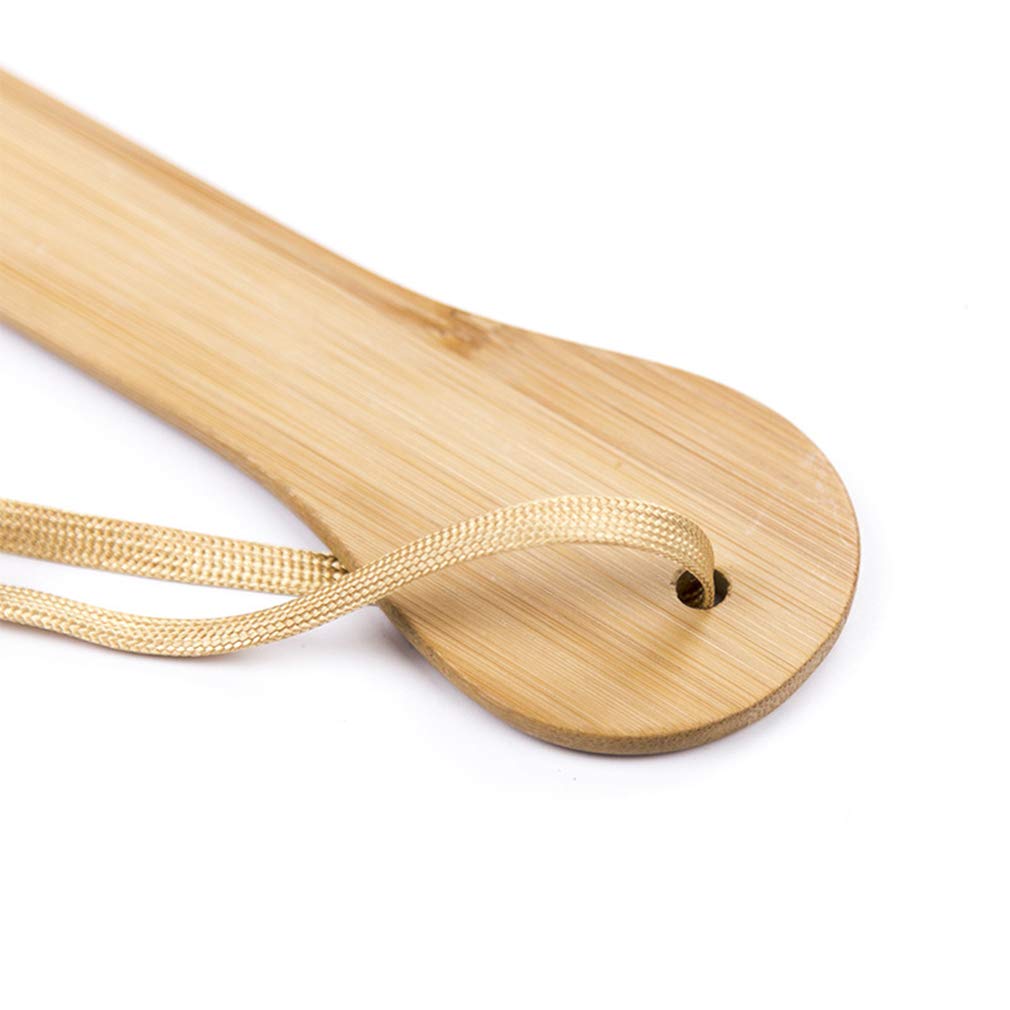 Premium 12.5 Inch Bamboo Spanking Paddle for Adults - Heart-Shaped BDSM Toy for Sensual Play & Couples Bonding - Perfect for Spanking Games, Role Play & Intimate Moments