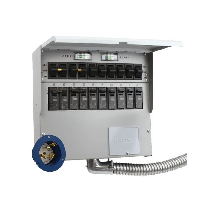 EcoFlow A510A Transfer Switch 125V/250V 50Amp for DELTA Pro Ultra (2 Units) - Backup Power Solution for Home, RV & Emergency Use