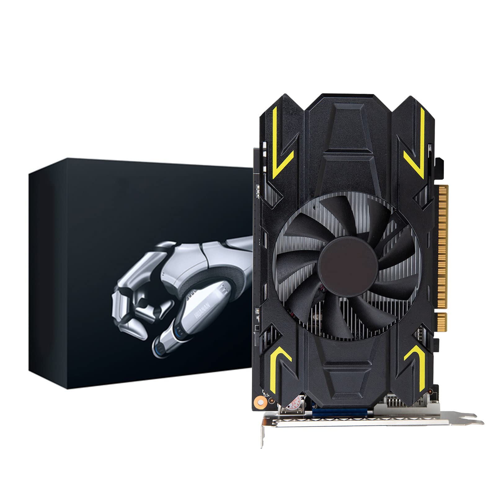 Eladcncmc GTX650 2GB GDDR5 128Bit PCI Express Desktop Graphics Card - High Performance for Gaming, Video Editing & 3D Rendering