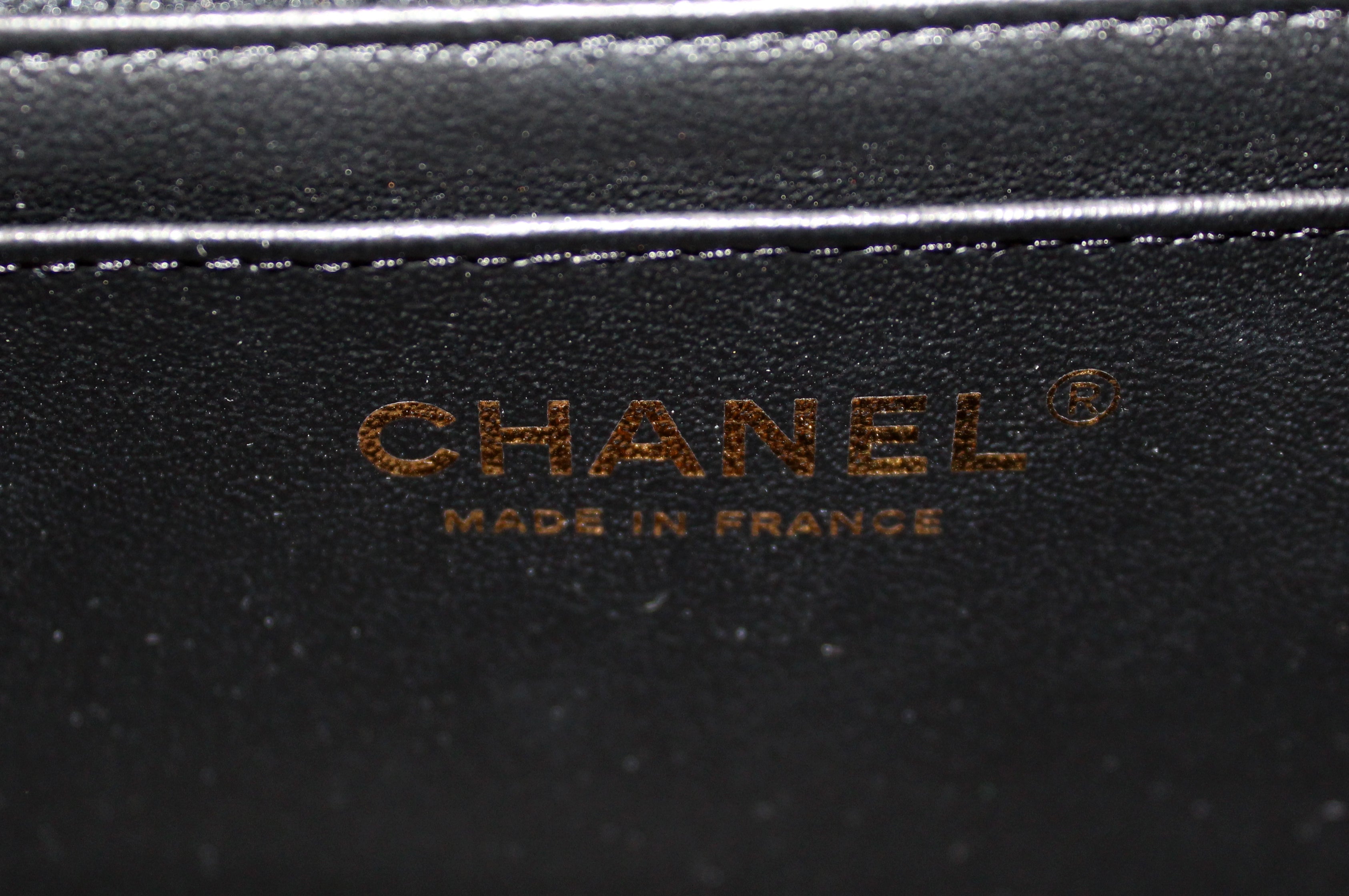 Authentic Chanel Black Chevron Lambskin Leather Classic Mini Rectangle Flap Crossbody Bag - Luxury Designer Handbag for Women, Perfect for Parties, Dates & Everyday Use