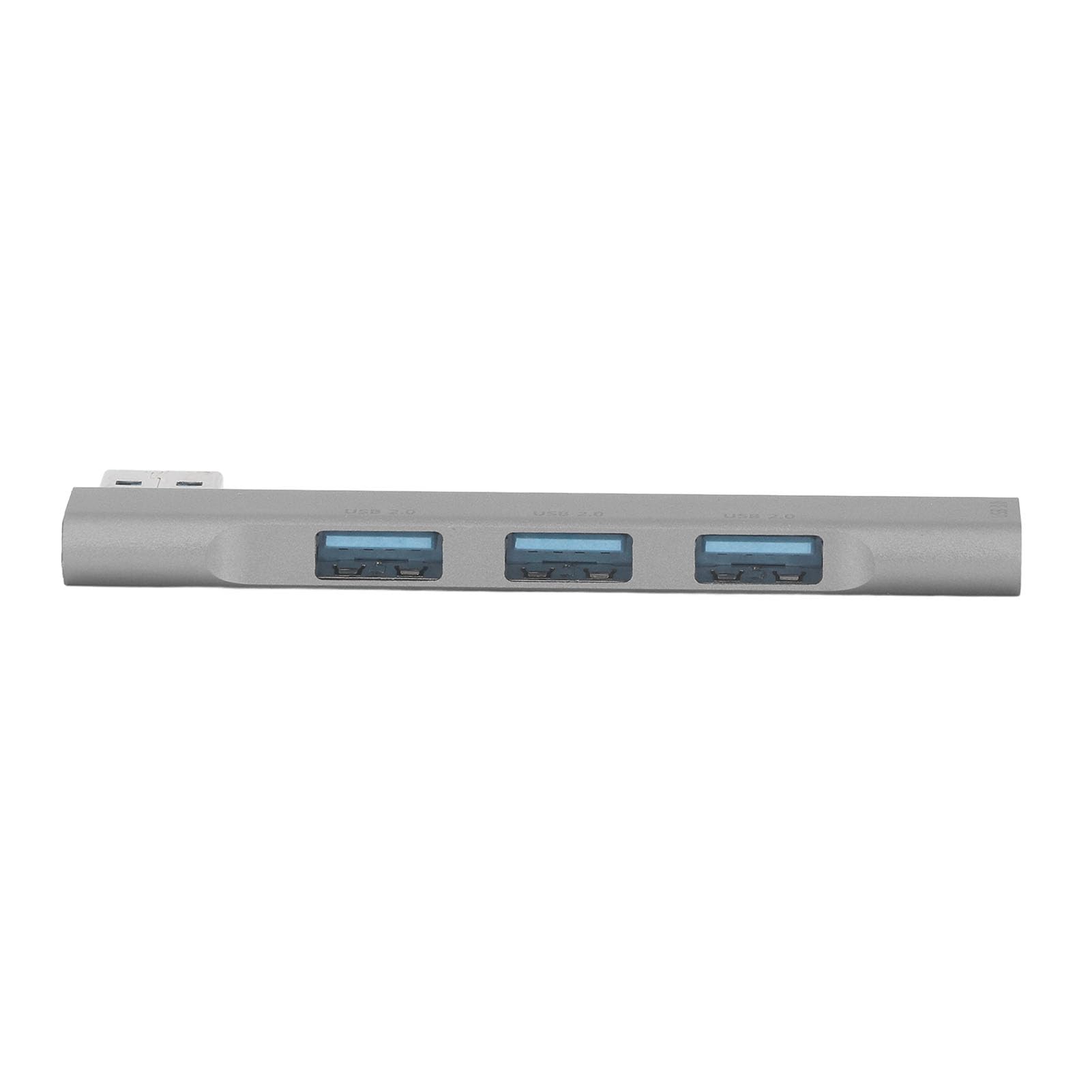 4-Port USB 3.0 Hub with OTG & USB-C - Aluminum Splitter for Laptop, Keyboard, Mouse - Plug & Play