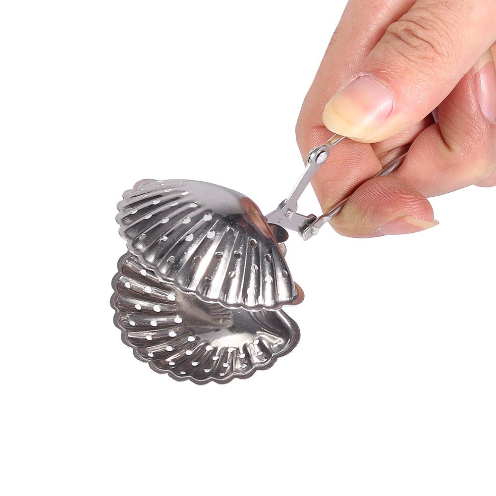 Premium Stainless Steel Tea Infuser - Fine Mesh Tea Strainer for Loose Leaf Tea, Rust-Proof & Durable - Perfect for Kitchen, Office, or Living Room Tea Brewing