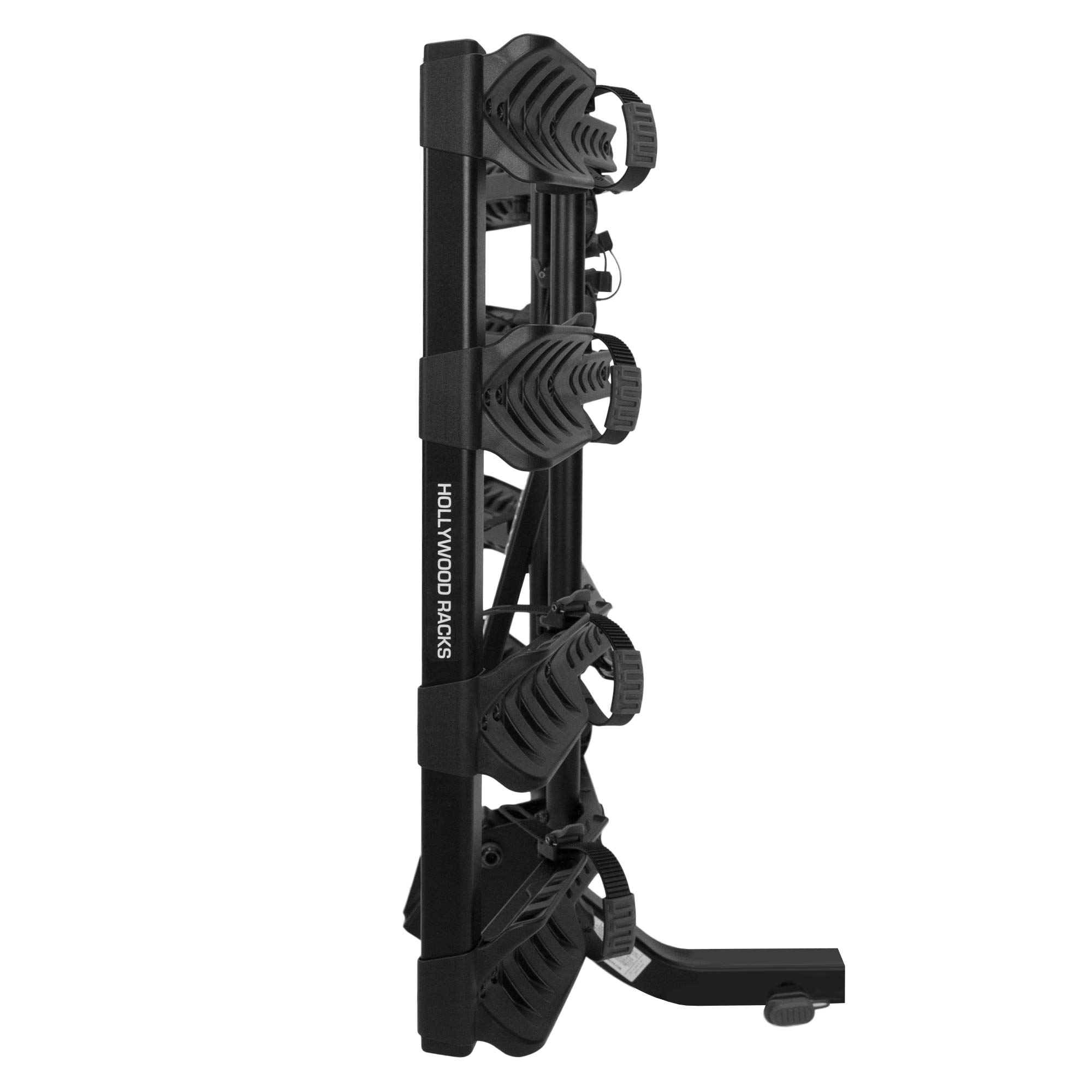 Hollywood Racks Destination 4 Hitch Bike Rack - Lightweight Black Platform Style for Cars - Securely Carries 4 Bikes - Fits Most Bicycle Styles & Sizes - Perfect for Road Trips, Camping & Outdoor Adventures