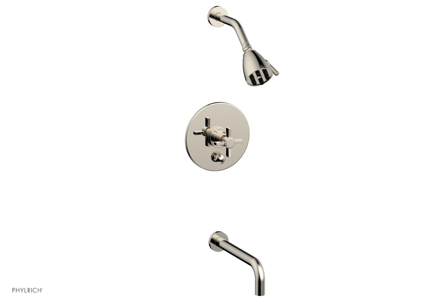 Premium Pressure Balance Tub and Shower Faucet Set - 10