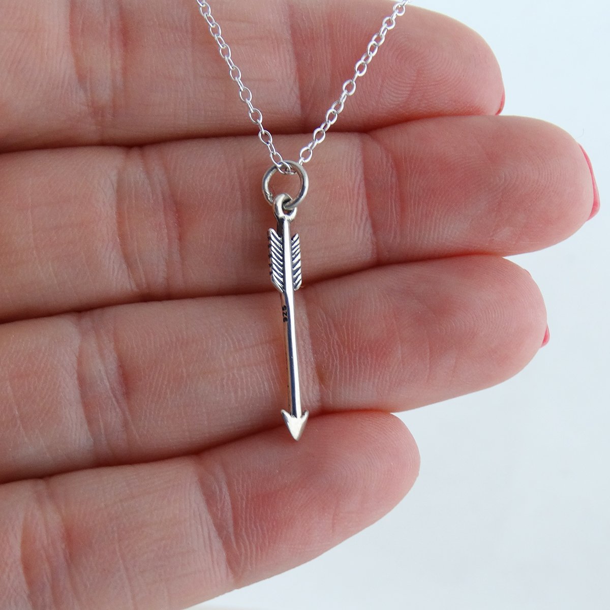 FashionJunkie4Life Unique Sterling Silver Pendant Necklace for Women - 18