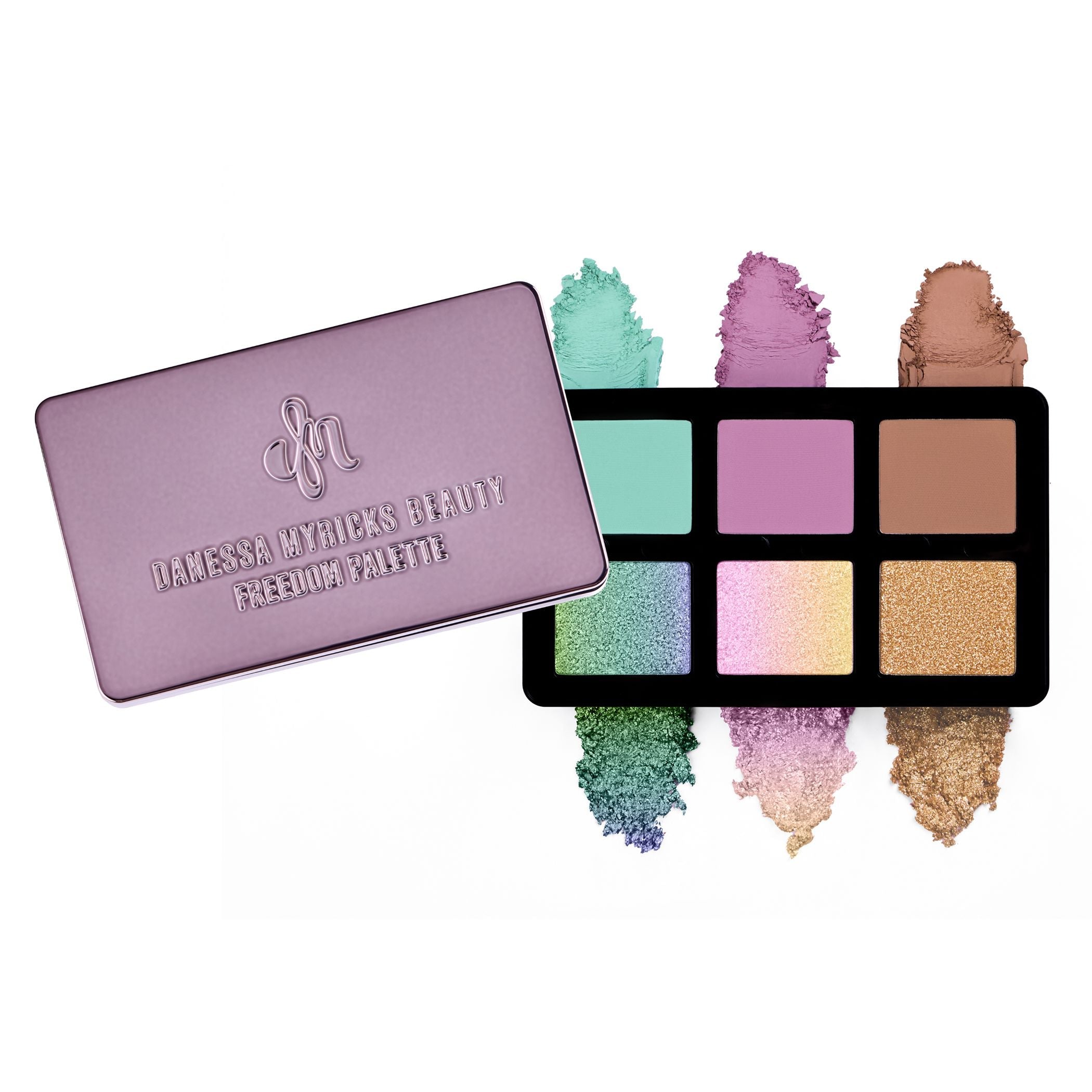 Pastel Dream Mini Freedom Palette - 12 Color Eyeshadow Palette, Vegan & Cruelty-Free, Highly Pigmented for Day & Night Makeup - Perfect for Everyday Wear, Parties & Special Occasions