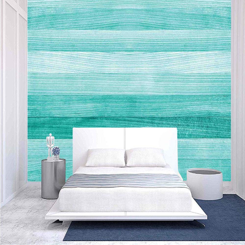 100x100 Inches Peel and Stick Wallpaper - Wood Texture with Horizontal Lines, Self-Adhesive Removable Wall Mural for Home Decor, Birthday & Easter Backdrop - Perfect for Living Room, Bedroom, or Party Background