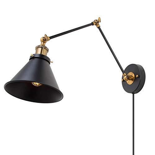Antique Brass and Black Matte Finish