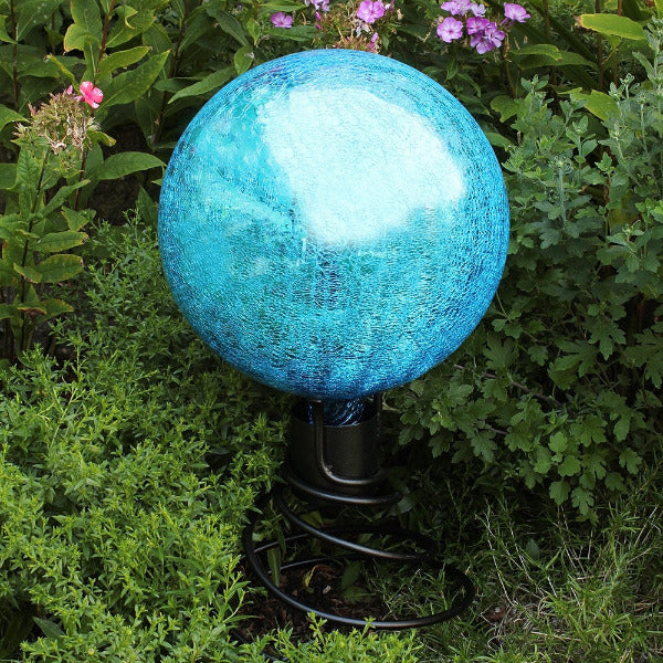 Helix Gazing Globe Ball Stand - Decorative Garden Sphere Holder for Outdoor & Indoor Decor | Perfect for Patio, Yard, and Home Garden Ornament