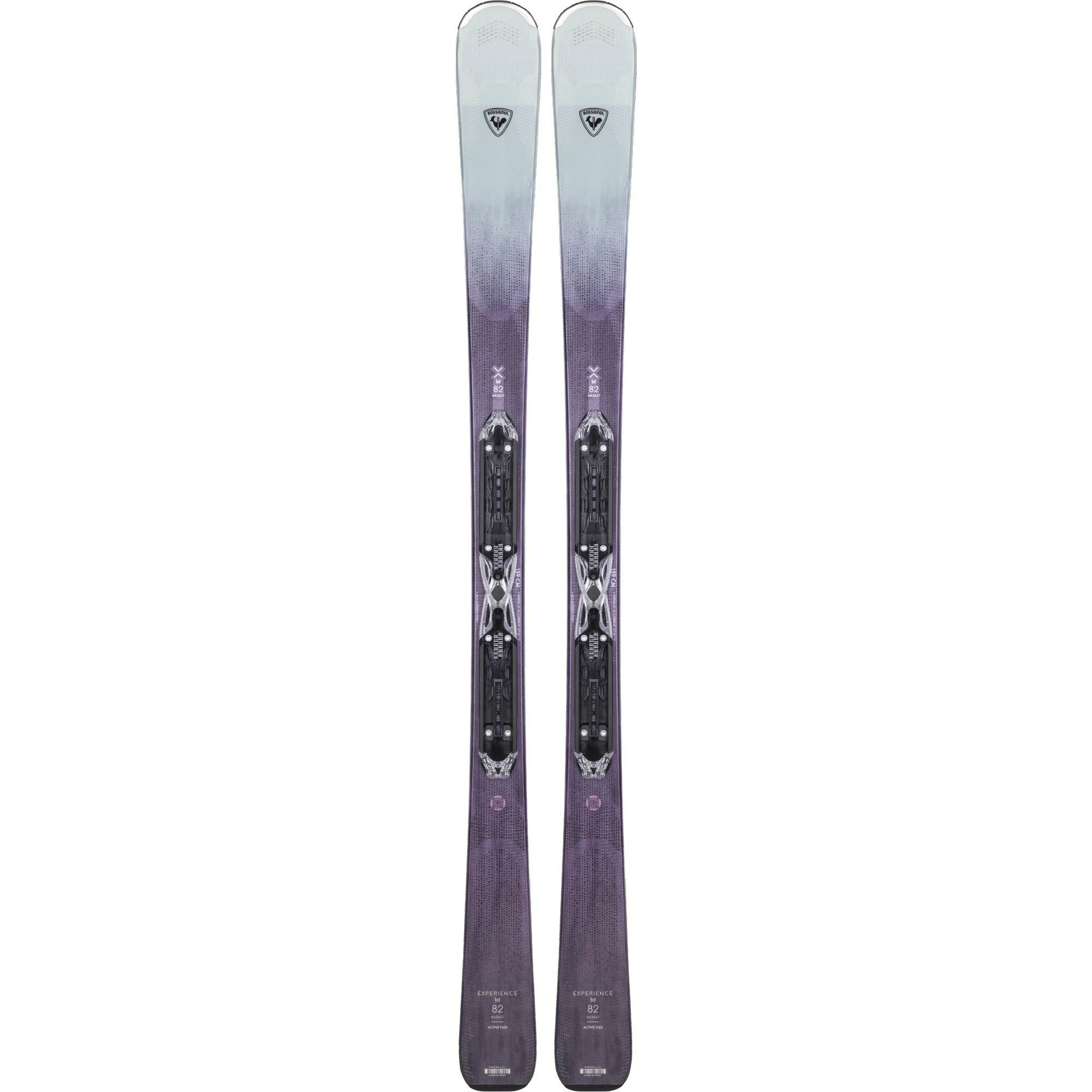 Rossignol EXPERIENCE W 82 BASALT Women's Skis with XP11 Bindings 2025 - Perfect for All-Mountain Skiing & Powder Adventures