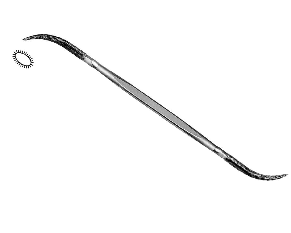 Grobet USA Swiss Pattern Riffler File Die Maker #795 or #620 - 7 Inch Cut 0 - Precision Metalworking & Jewelry Making Tool for Detailed Shaping and Smoothing
