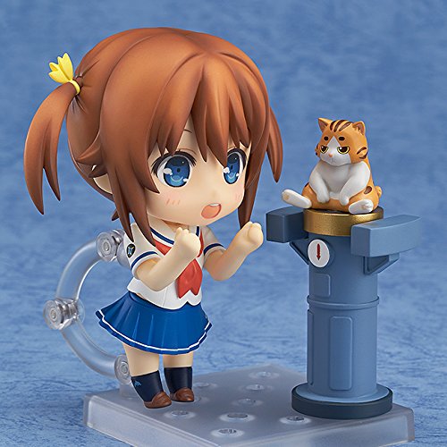 Good Smile High School Fleet Misaki Nendoroid Action Figure - Cute Anime Collectible for Display & Photography - Perfect for Anime Fans, Shelf Decor, and Gift Giving