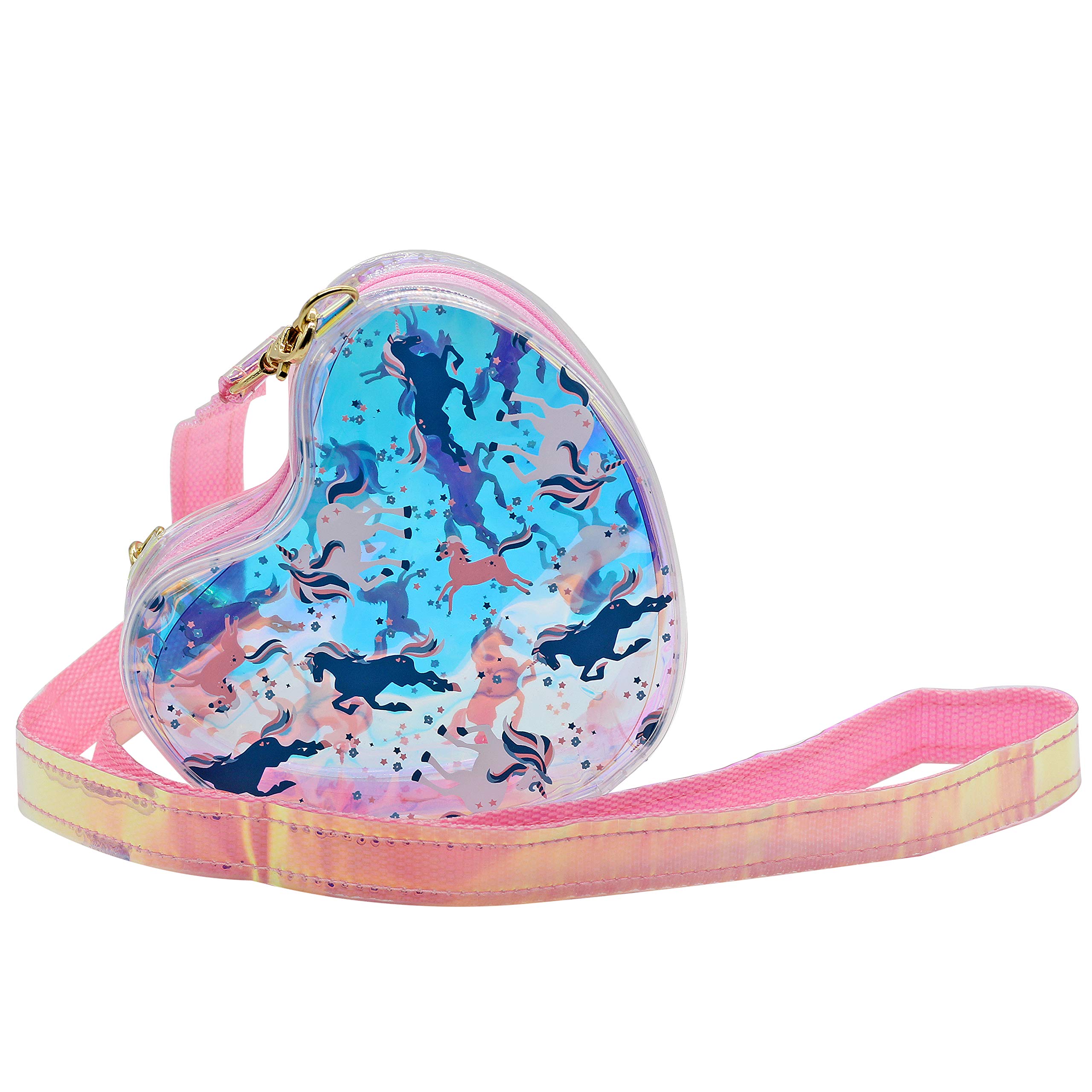 London Heart-Shaped Sling Bag for Women - Stylish Crossbody Purse for Parties & Evening Events, Makeup Pouch & Accessories Organizer | Perfect for Date Nights, Girls' Night Out & Special Occasions