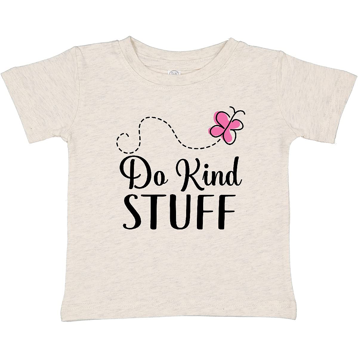 Inktastic Kindness Quote 'Do Kind Stuff' Baby T-Shirt - Cute & Inspirational Outfit for Infants, Toddlers & Newborns - Perfect for Playdates, Family Photos & Everyday Wear