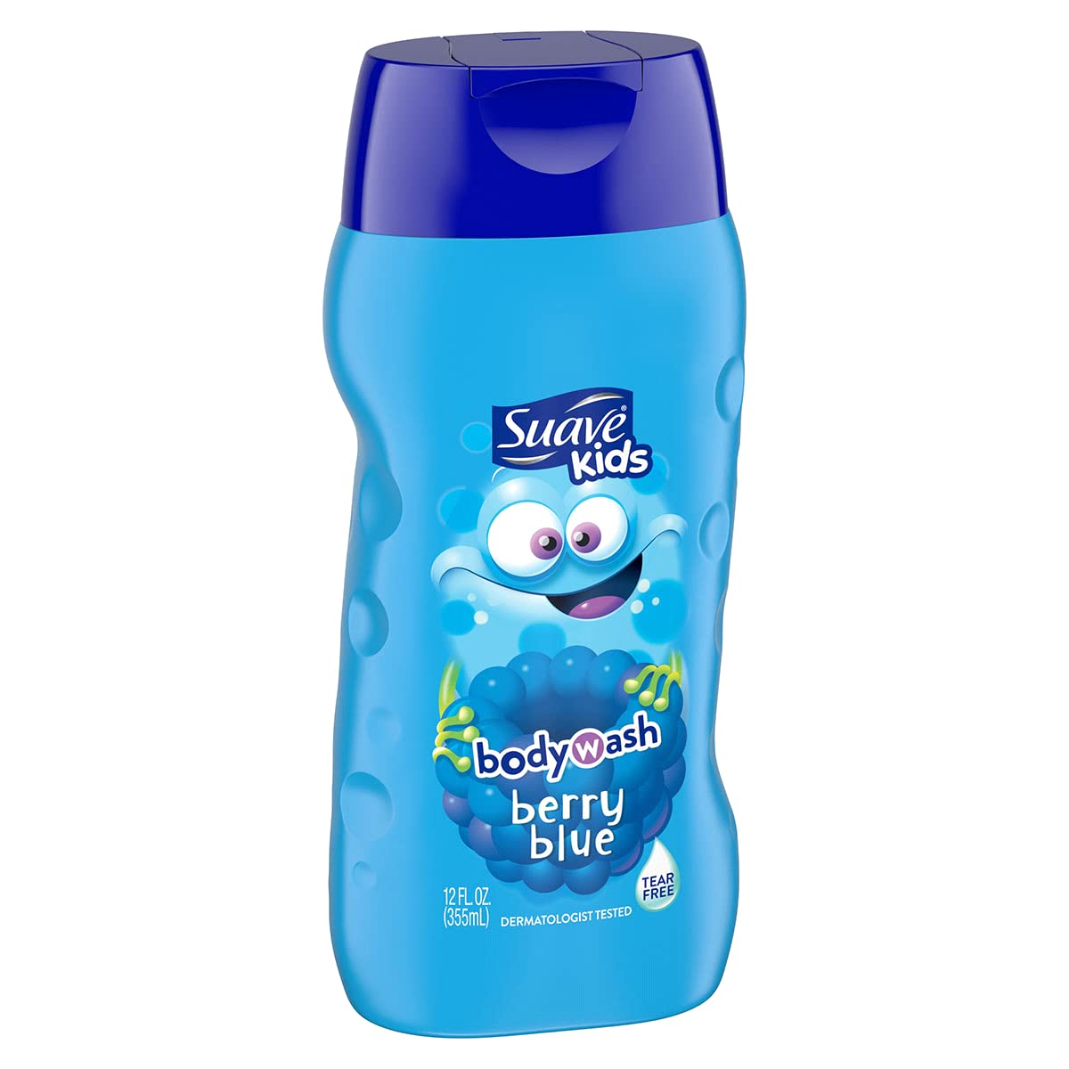 Suave Kids Berry Scented Body Wash - 12 fl oz (355 ml) - Gentle & Tear-Free for Sensitive Skin - Perfect for Bath Time & Daily Hygiene