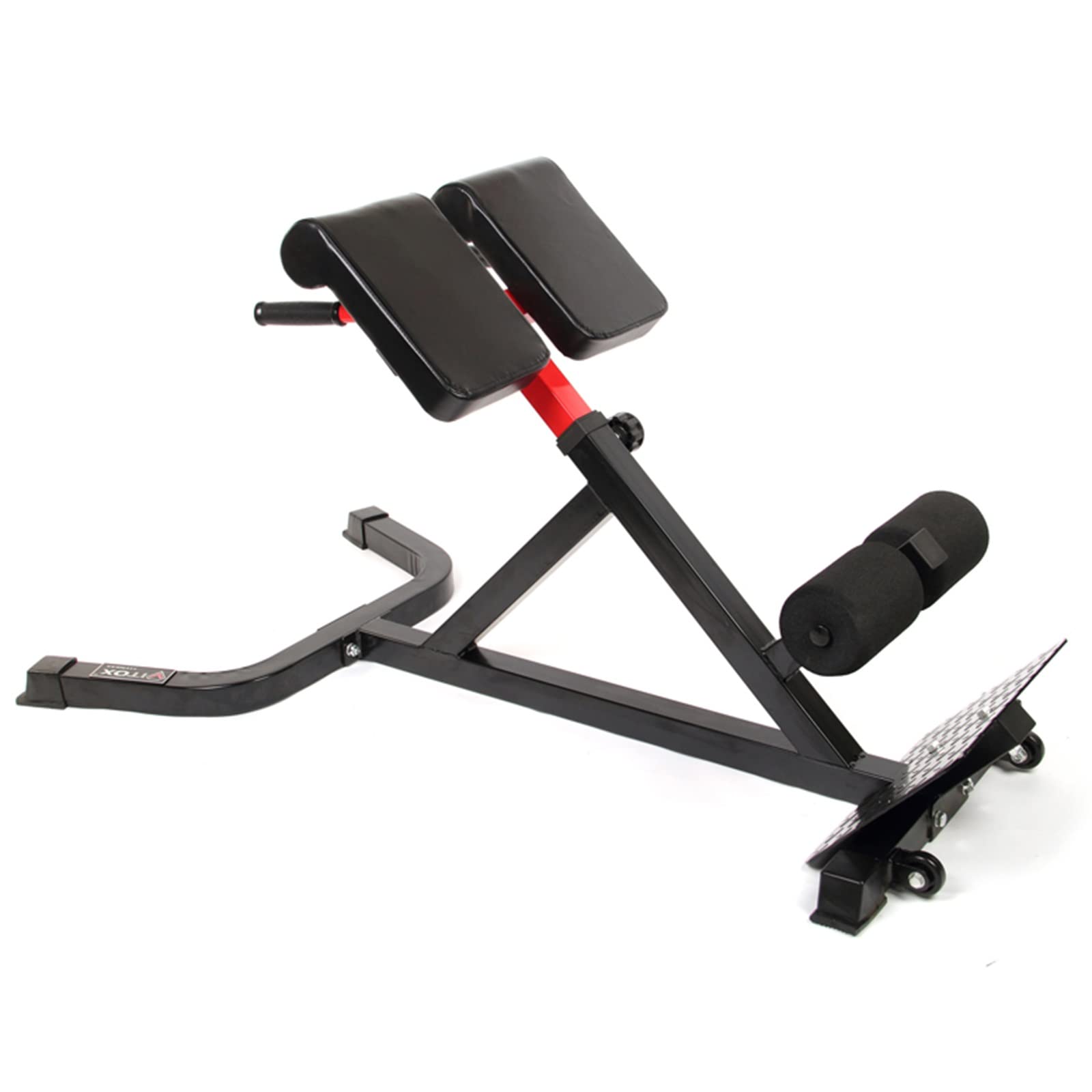 Roman Chair for Home Gym - Adjustable Hyperextension Bench for Back & Ab Workouts, 330lbs Weight Capacity - Perfect for Core Training & Strength Exercises