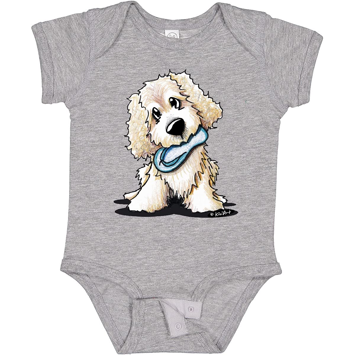 Inktastic Beach Baby Doodle Baby Bodysuit - Cute Summer Outfit for Infants & Toddlers - Perfect for Beach Vacations, Pool Parties & Family Photos