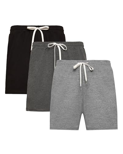 Black/Dark Heather Military Green/Heather Gray (3-pack)