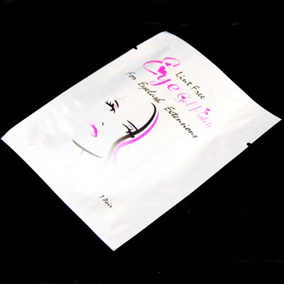 20PCS Silver Eyelash Extension Under Eye Pads - Disposable Eye Protection Stickers for Lash Extensions, Makeup Application & Beauty Salon Use - Perfect for Professional Stylists & DIY Home Beauty Care