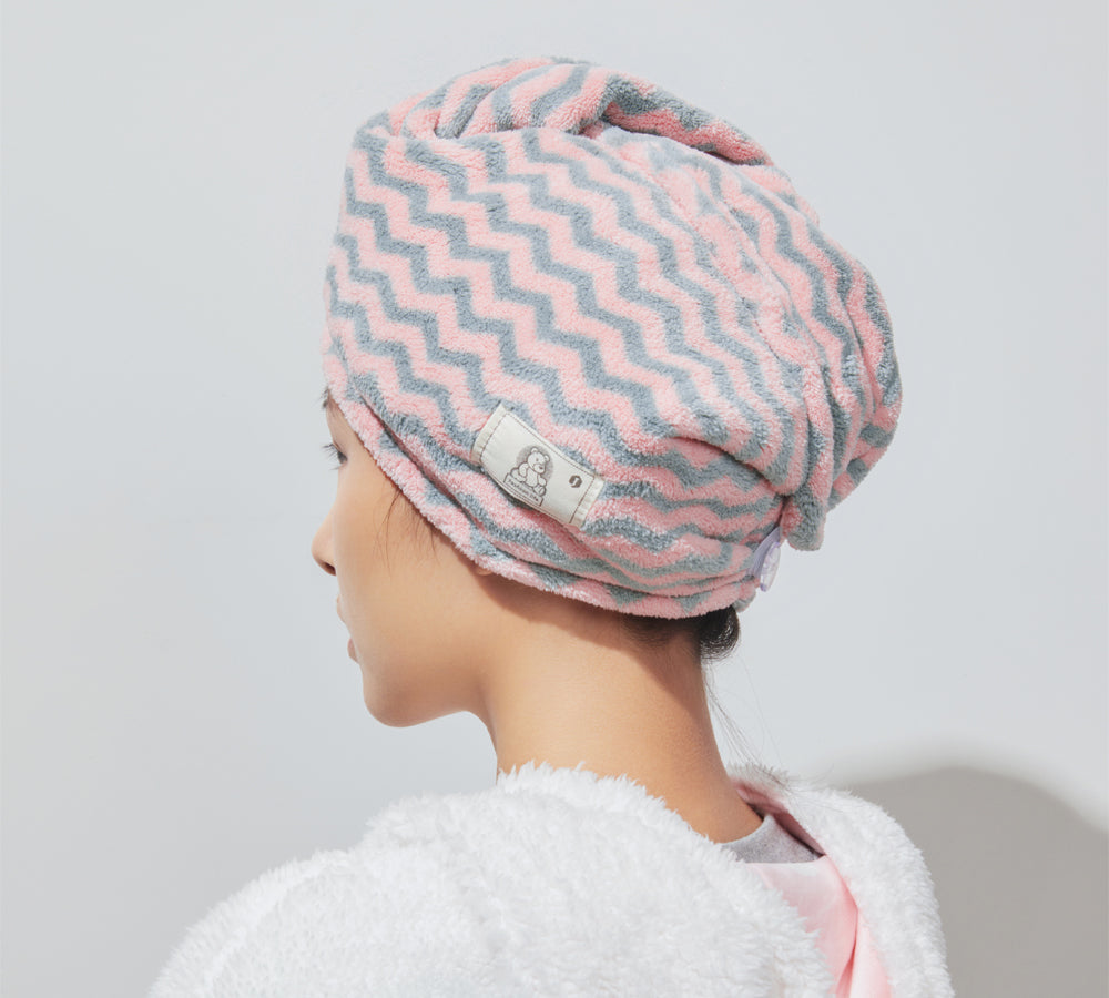 TARRAMARRA® Super Absorbent Microfiber Hair Towel Wrap - Quick Dry Hair Turban for Women & Men - Perfect for Shower, Salon, Travel & Gym Use