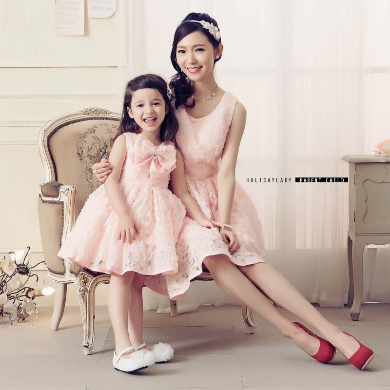 Floral Print Mother Daughter Matching Dresses - Perfect for Family Photos, Mother's Day & Special Occasions