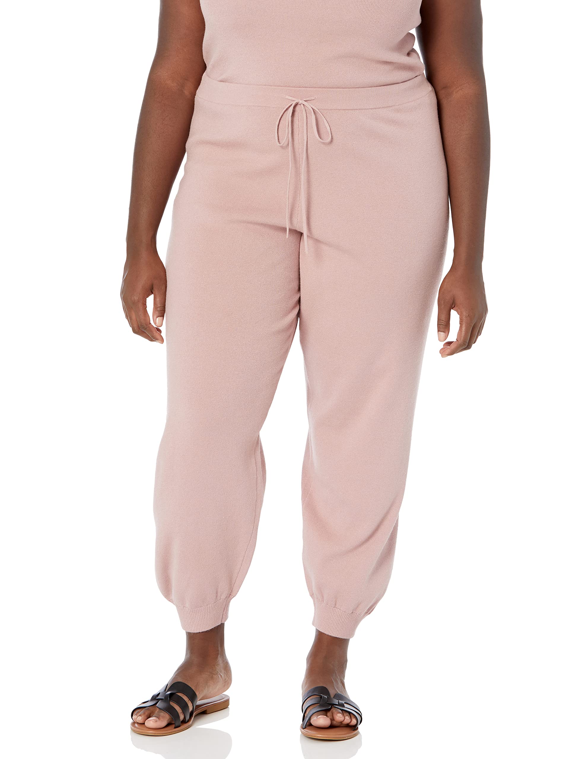 The Drop Women's Maddie Loose-Fit Supersoft Sweater Joggers - Cozy Casual Loungewear for Home, Yoga & Everyday Wear