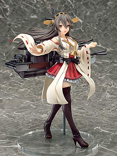 Phat Kancolle: Haruna 1/7 Scale Anime PVC Figure - Collectible Shipgirl Statue for Display & Gaming Room Decor