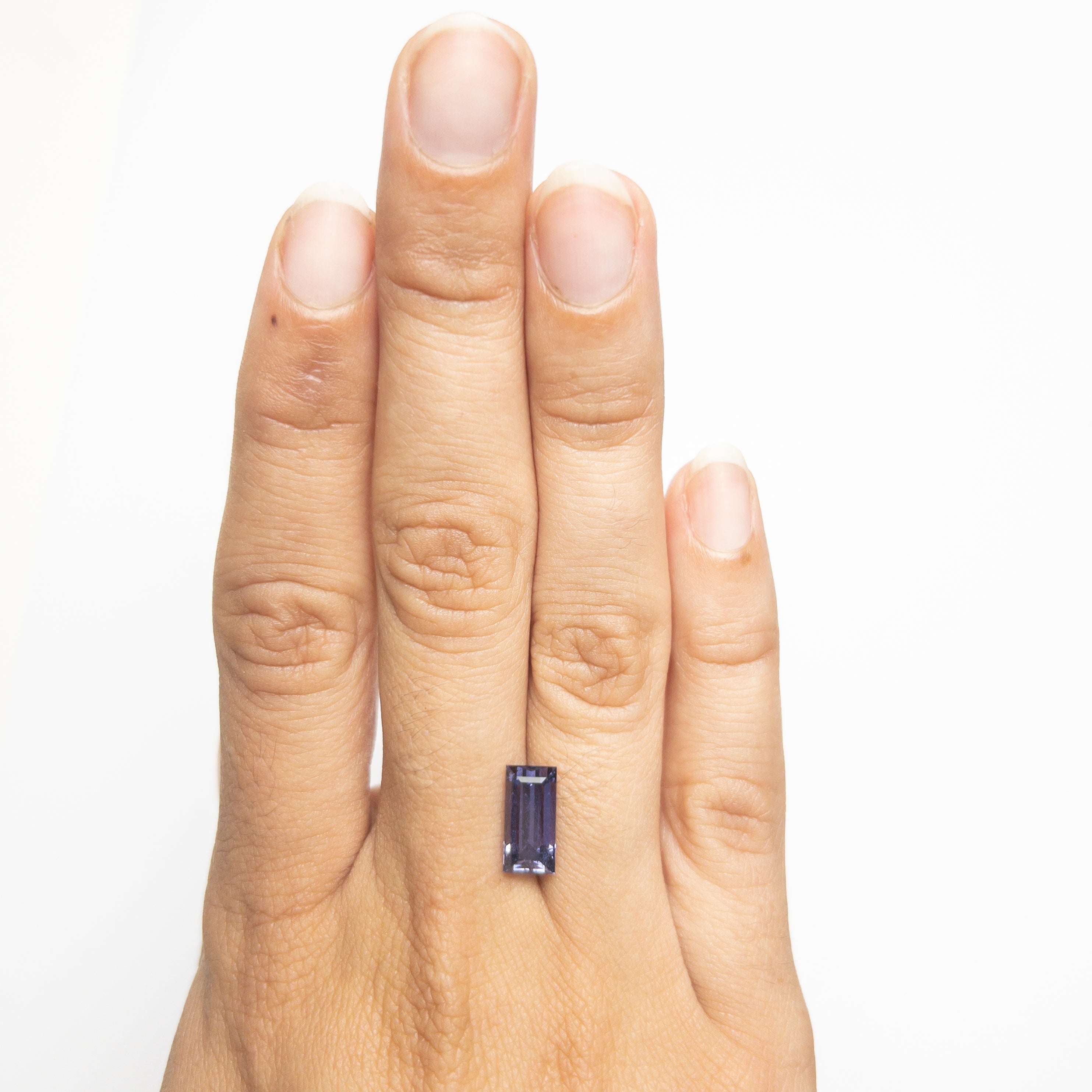 3.30ct Natural Blue Rectangle Step Cut Sapphire Gemstone - 10.95x5.42x4.92mm for Engagement Rings & Fine Jewelry Making