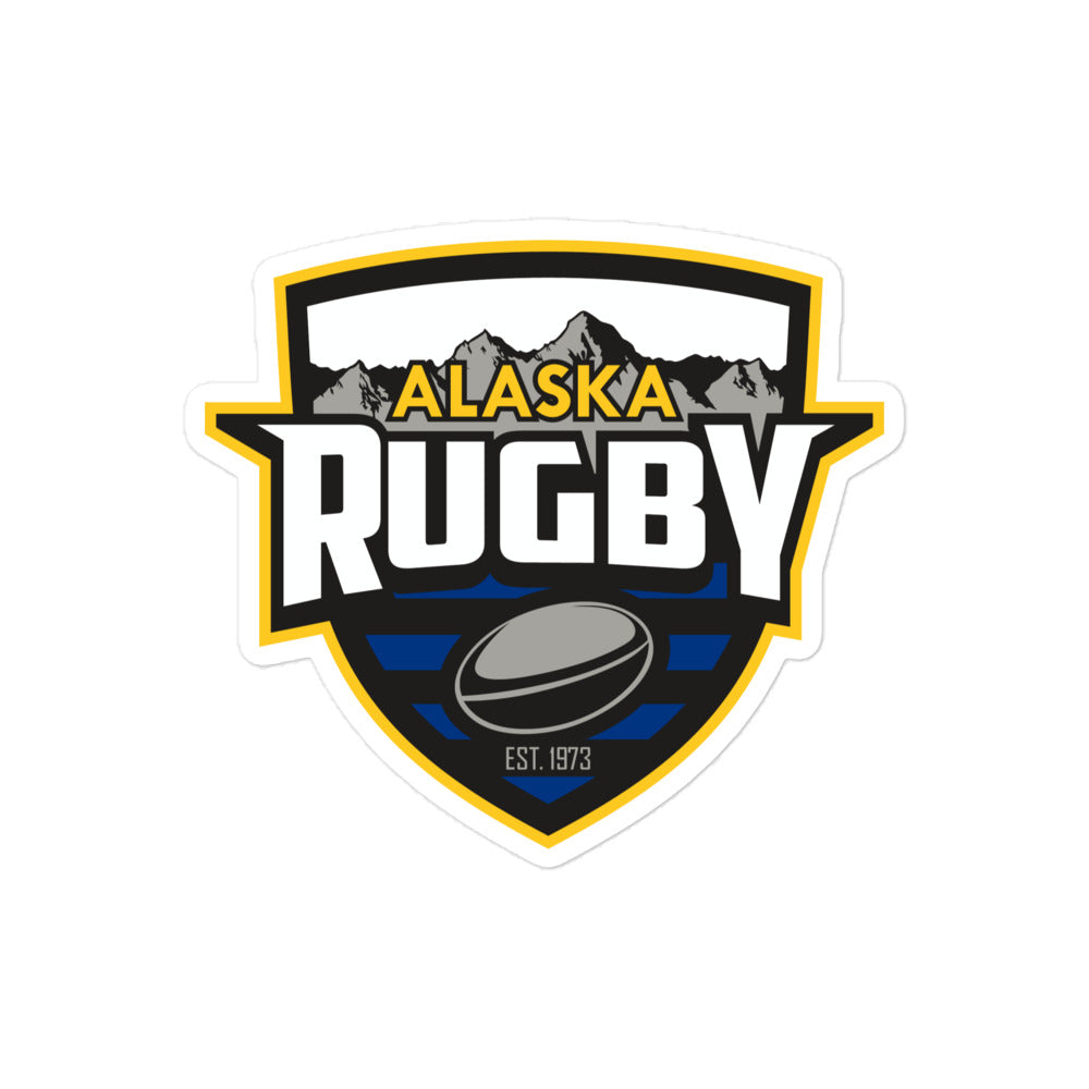 Alaska Rugby Stickers - Premium Decals for Rugby Fans, Cars, Laptops & Gear | Perfect for Sports Enthusiasts & Team Spirit