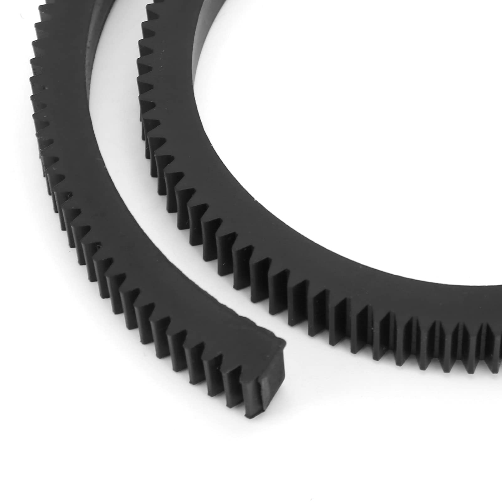 Acouto Adjustable Follow Focus Gear Ring Belt - Rubber & Plastic DSLR Camera Lens Accessory for Cinematic Video & Photography