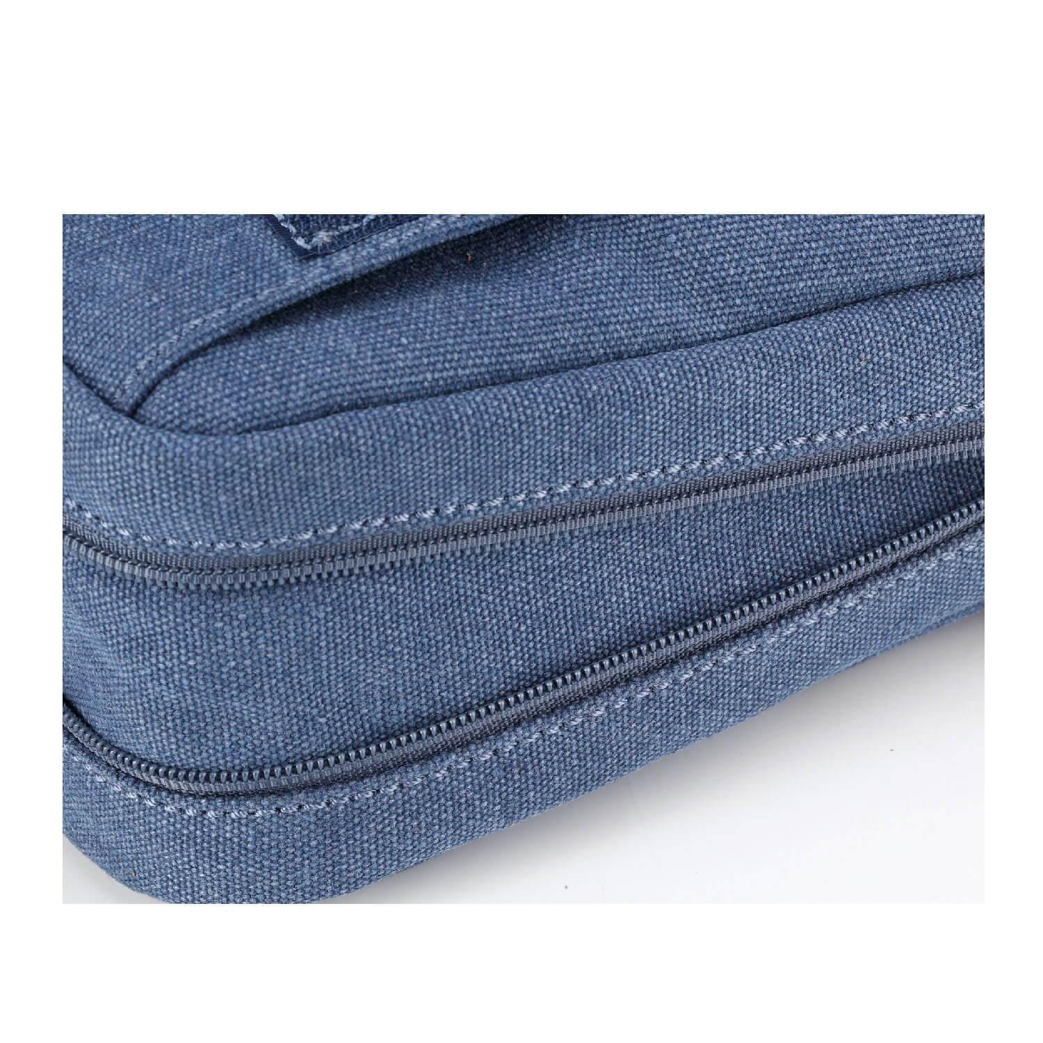 Troop London Classic Canvas Crossbody Bag for Men & Women - Stylish & Durable Messenger Bag for Travel, Work & Everyday Use