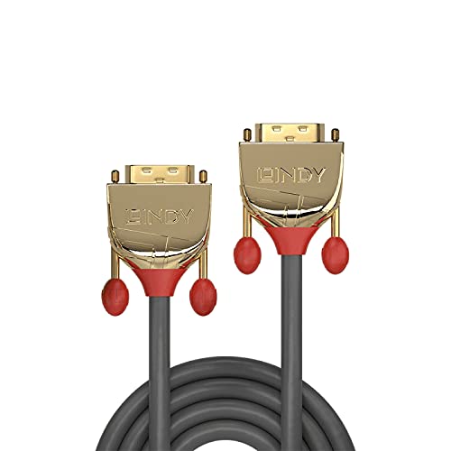 20m DVI-D Single Link Cable with Gold Plated Connectors - High Speed Digital Video Cable for Monitors, TVs & Projectors - Perfect for Home Theater, Gaming & Office Setup