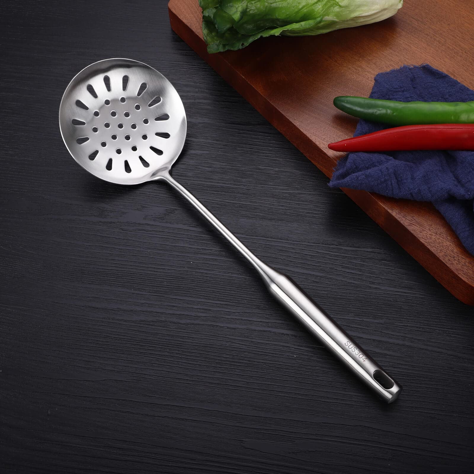 Premium Stainless Steel Kitchen Utensils Set - 15-Piece Nonstick Cooking Tools with Heat-Resistant Silicone - Perfect for Wok Cooking, Baking & Everyday Meal Prep - Essential Kitchen Gadgets for Home Chefs