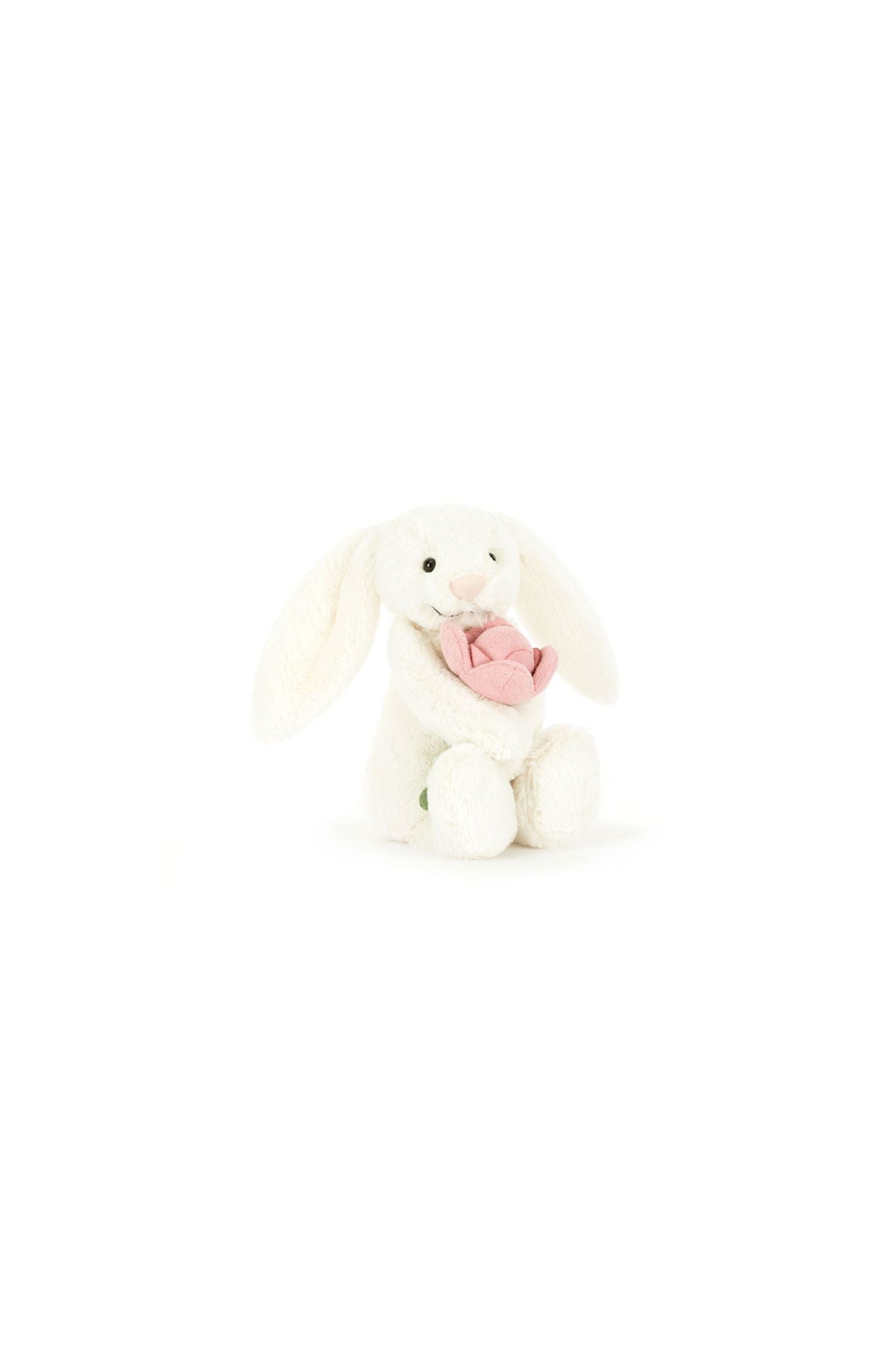 Jellycat Bashful Bunny 'Peony' Stuffed Animal - Soft Plush Toy for Kids, Baby Shower Gift & Nursery Decor | Cuddly Companion for Bedtime, Playtime & Comfort