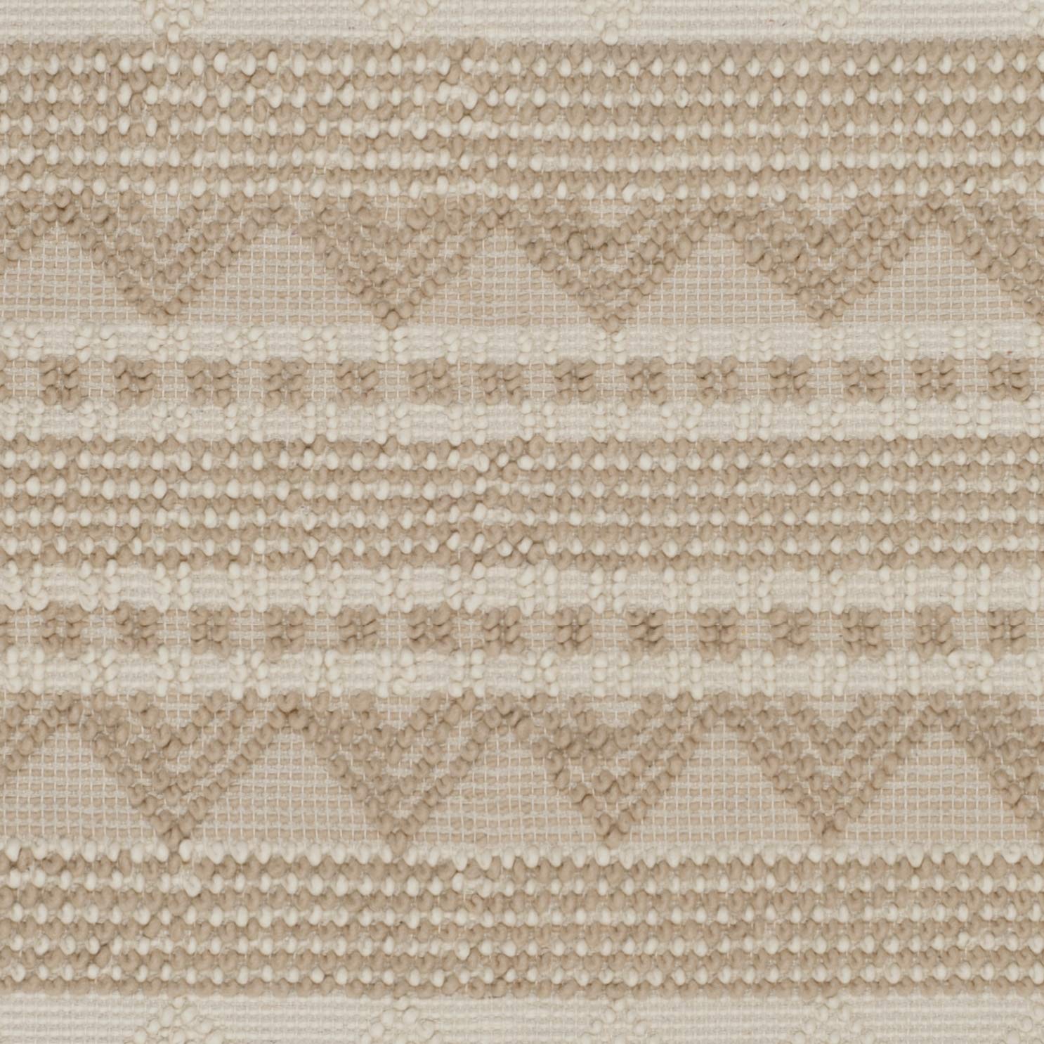 SAFAVIEH Natura Collection 9' Square Beige/Ivory NAT102B Handmade Moroccan Boho Tribal Wool & Cotton Area Rug for Living Room, Dining Room, Bedroom - Soft & Durable Floor Covering for Home Decor