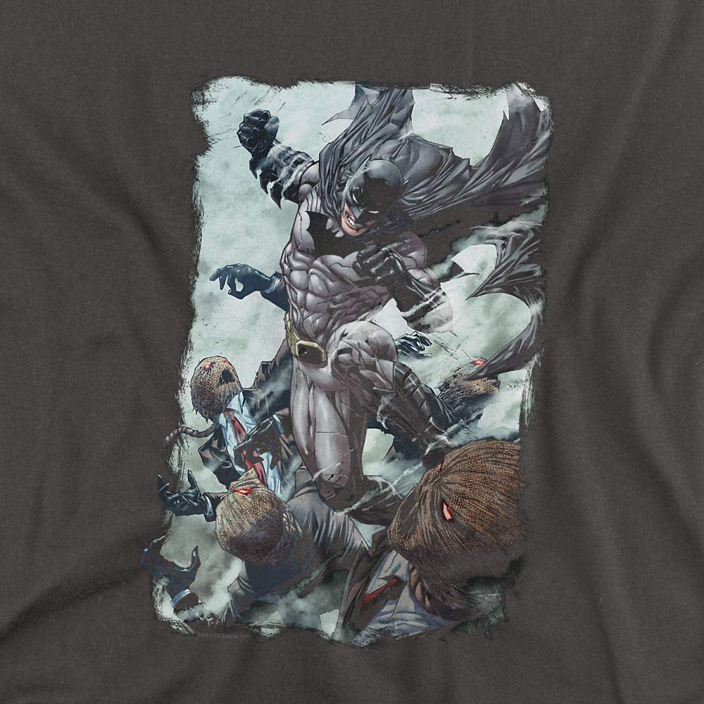Batman Punch Graphic Unisex T-Shirt for Men & Women - Casual Wear, Cosplay, Superhero Fan Gift