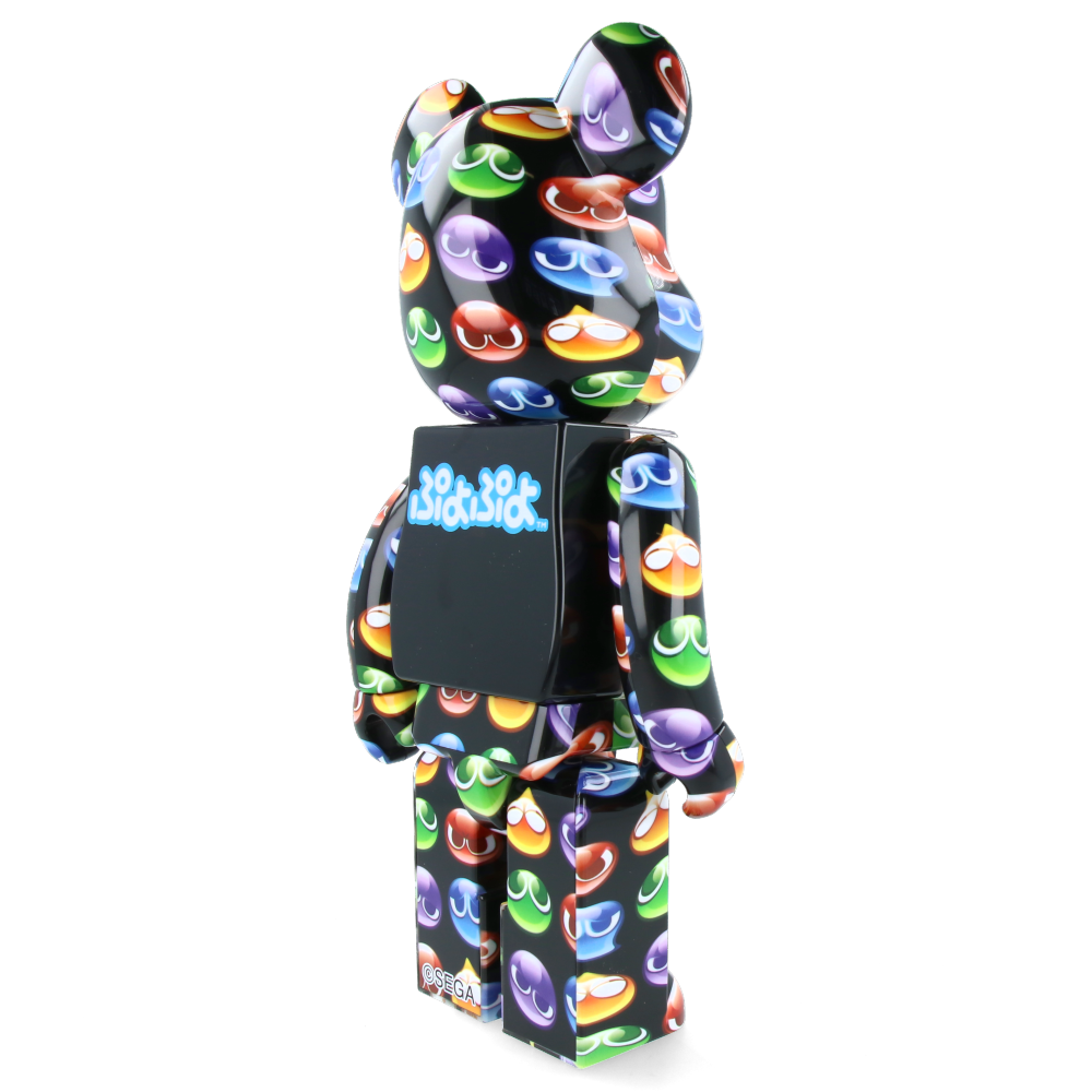 400% Bearbrick Puyo Puyo Collectible Figure - Limited Edition Japanese Vinyl Art Toy for Display & Collection - Perfect for Anime Fans, Home Decor, and Gift Giving