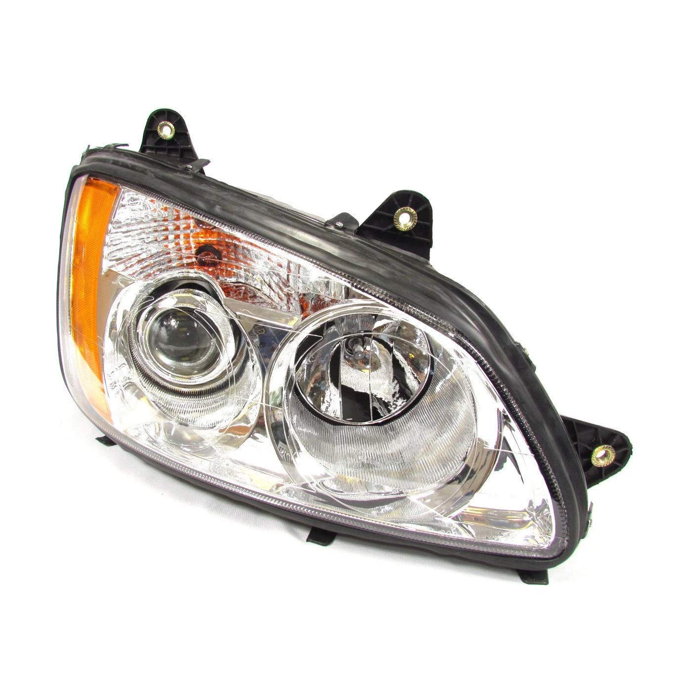High-Performance Projector Headlights for Kenworth T660 & T700 (2008-2016) - Left & Right Pair - Durable Replacement for Improved Night Driving Visibility