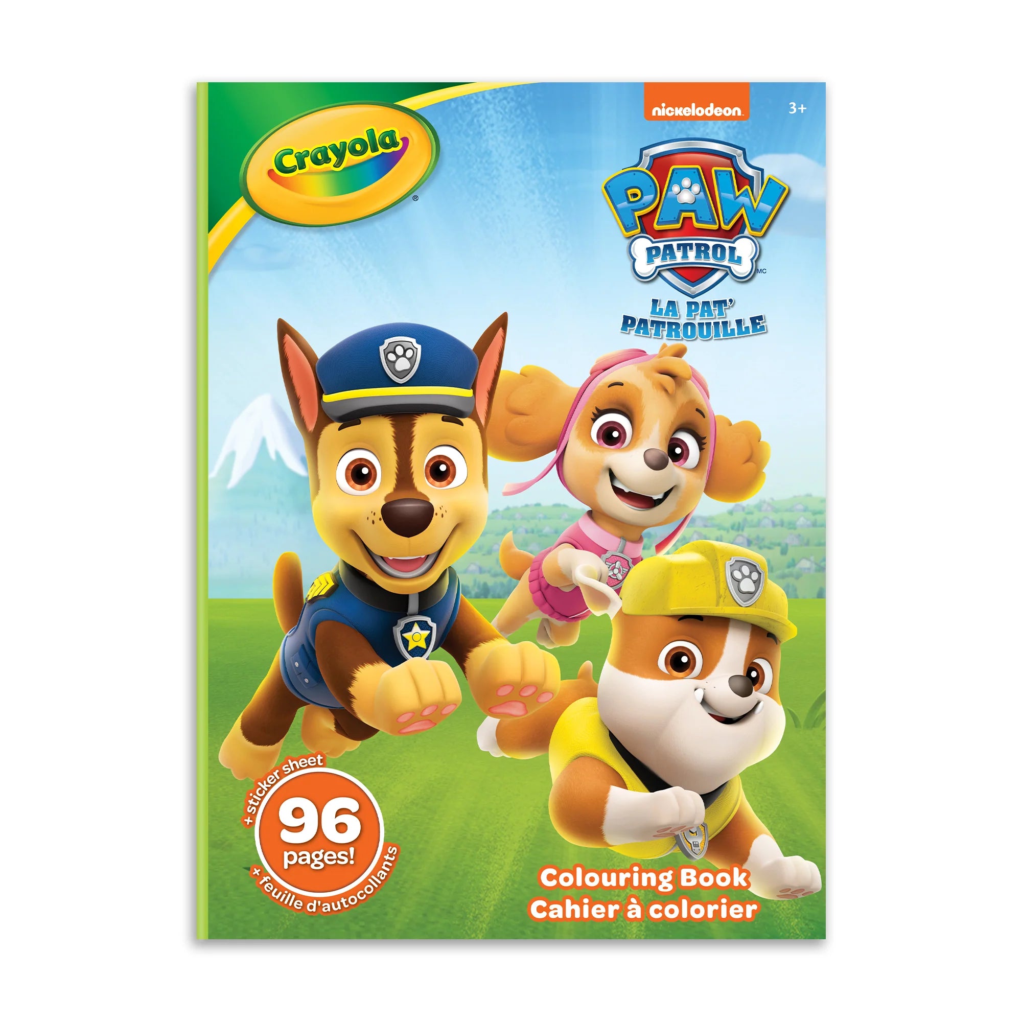 Paw Patrol Coloring Book by Crayola - 96 Pages of Fun Activities for Kids | Perfect for Travel, Birthday Gifts & Creative Play